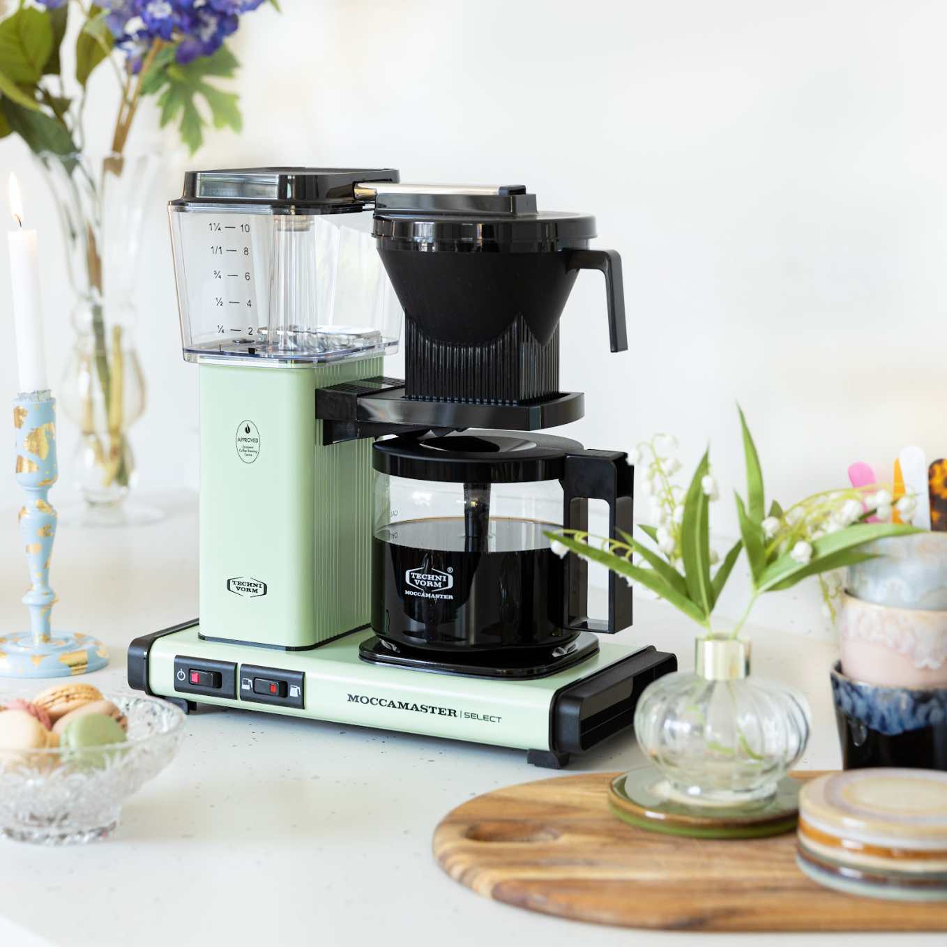 Moccamaster KBG Select Pastel Green